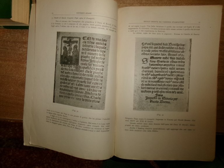 Nicolò Brenta da Varenna Stampatore. VITTORIO ADAMI 1923