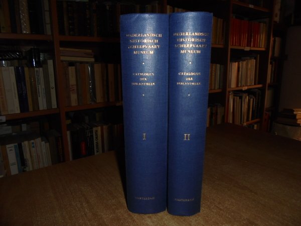 NIDERLANDSCH Historisch SCHEEPVAART Museum catalogus der Bibliotheek