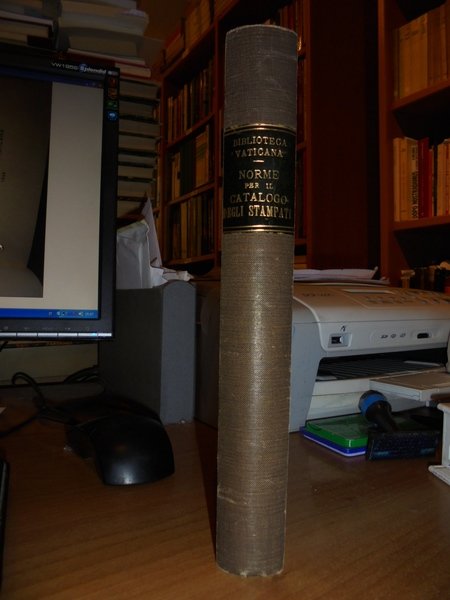 Norme per il catalogo degli stampati