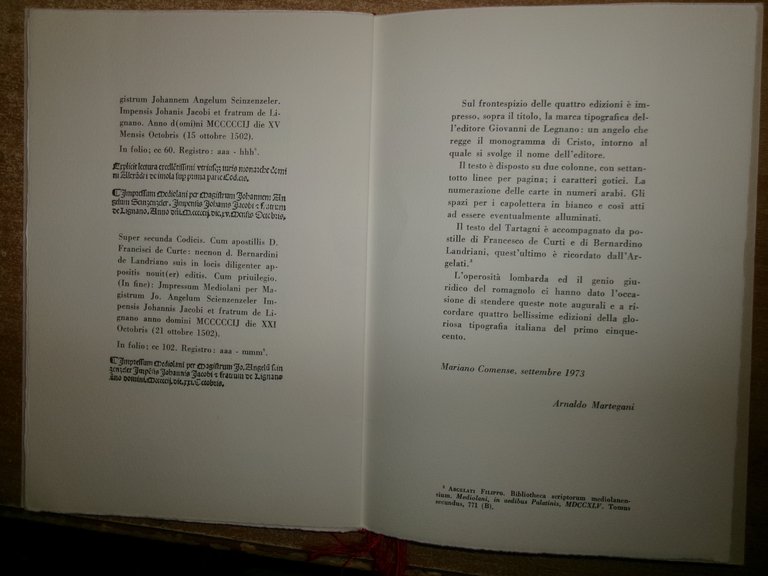 NOZZE Maria Adelaide Martegani Giuseppe Berti Ceroni 1973