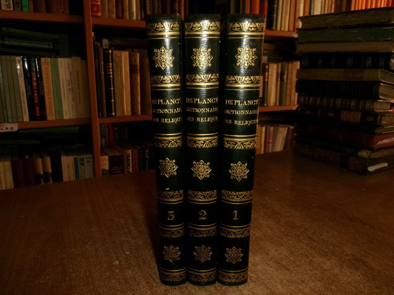 (Occultismo) Dictionnaire critique des reliques et des images...Collin de Plancy