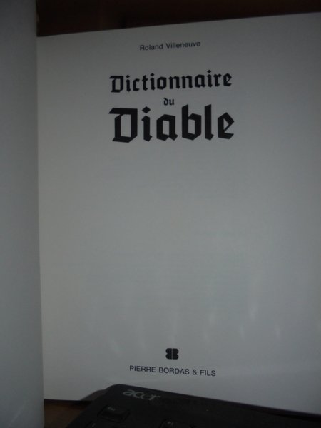 (Occultismo) Dictionnaire du DIABLE