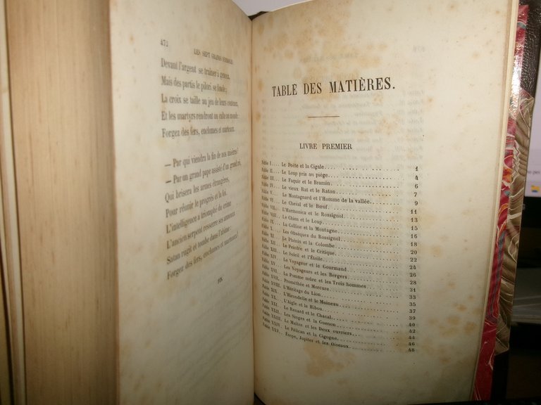 (Occultismo) Fables et Symboles avec leur explication. Eliphas Lévi 1862