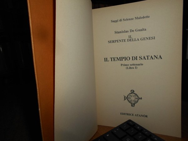 (Occultismo) Il Tempio di Satana. Il Serpente della Genesi. Primo …