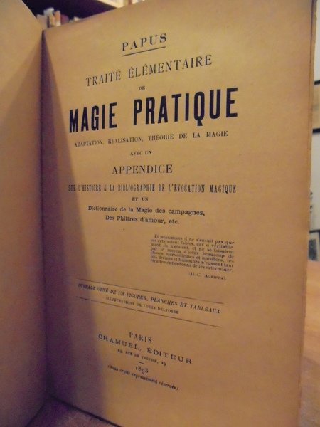 (Occultismo) Traité élémentaire de magie pratique