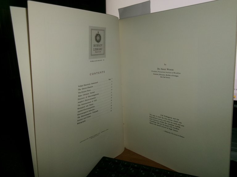 OERSTED and the Discovery of ELECTROMAGNETISM by BERN DIBNER 1961 | Immagine Gallery 3