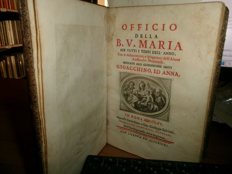 Officio della B. V. Maria per tutti i tempi... MAZZINELLI …