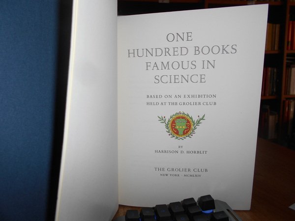 One Hundred Books Famous in Science