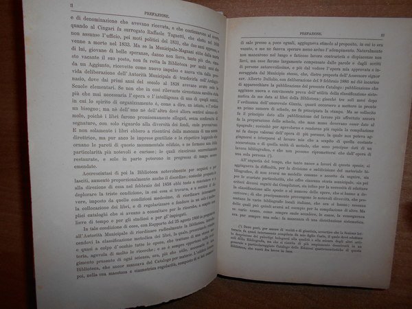 OPERE della Bibliografia Bolognese che si conservano nella Biblioteca Municipale …
