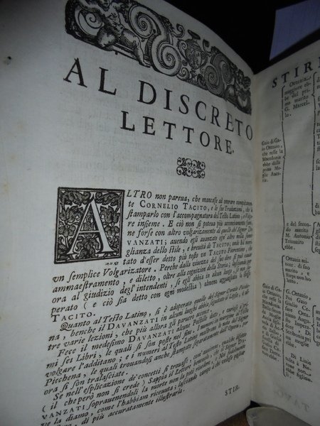 Opere di Gaio Cornelio Tacito, Con la Traduzione in Volgar …