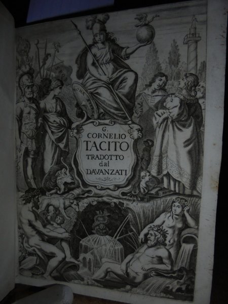 Opere di Gaio Cornelio Tacito, Con la Traduzione in Volgar …