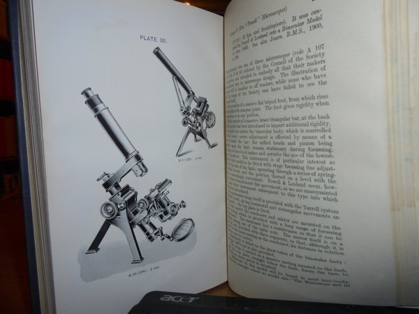 ORIGIN and development of THE MICROSCOPE as illustrated by catalogues …