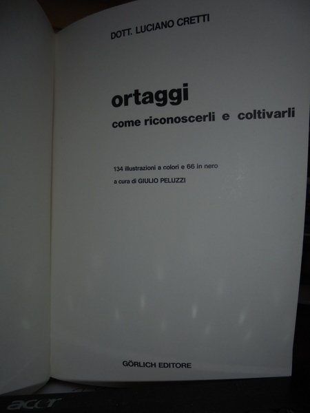 ORTAGGI come riconoscerli e coltivarli