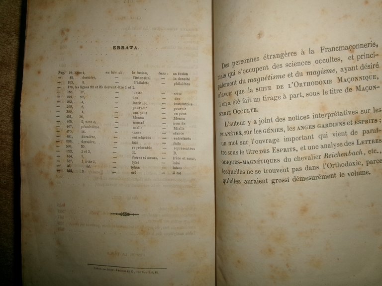 (Massoneria) ORTHODOXIE Maçonique suivie de la Maçonnerie Occulte de... J.-M. … | Immagine Gallery 19
