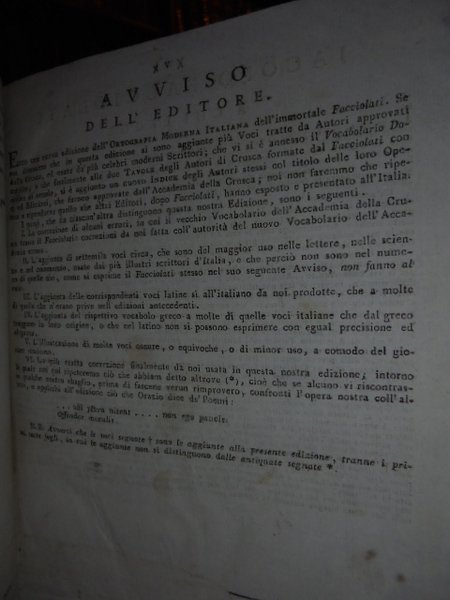 Ortografia moderna italiana edizione novissima