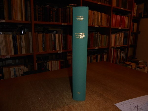 OUVRAGES BOTANIQUES ANCIENS. Catalogue des des Conservatoire et Jardin botaniques …