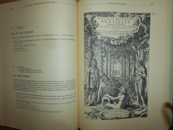 OUVRAGES BOTANIQUES ANCIENS. Catalogue des des Conservatoire et Jardin botaniques …