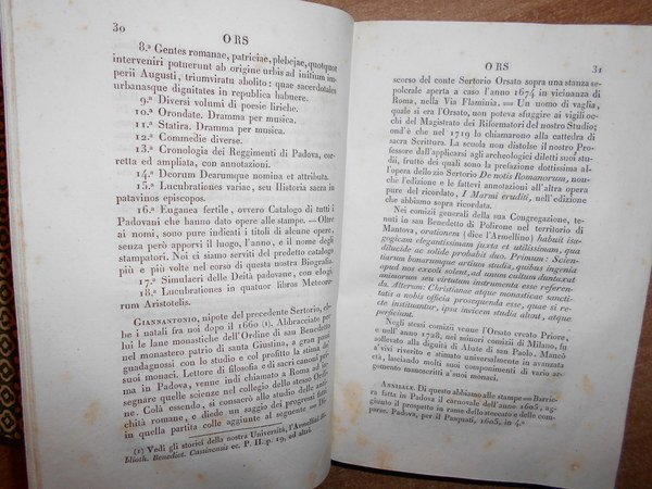 (Padova) BIOGRAFIA degli scrittori padovani
