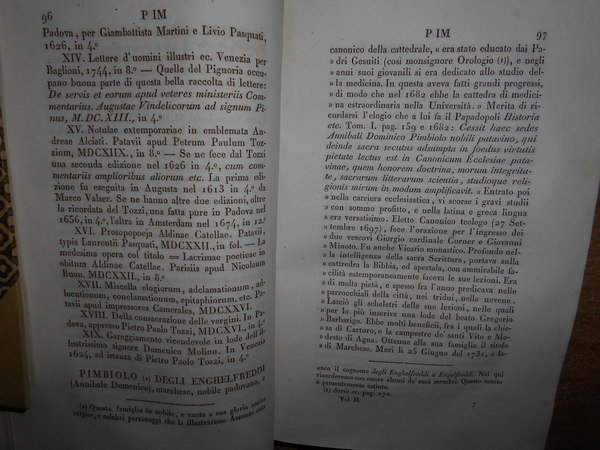 (Padova) BIOGRAFIA degli scrittori padovani
