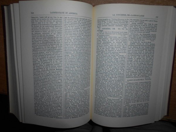 PALGRAVE'S DICTIONARY of POLITICAL ECONOMY