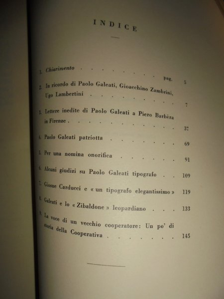 PAOLO GALEATI E UN SESSANTENNIO DI VITA COOPERATIVA. 1900-1960