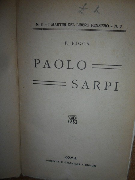 PAOLO SARPI