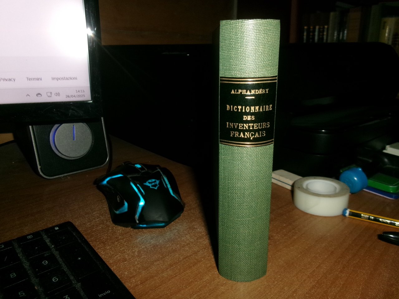 par Marie-Fernande Alphandéry. Dictionnaire des INVENTEURS Français 1963