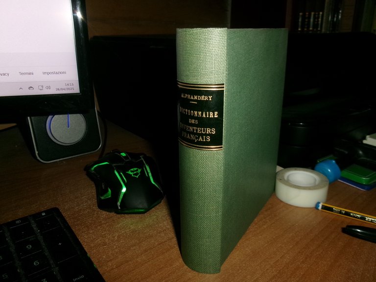 par Marie-Fernande Alphandéry. Dictionnaire des INVENTEURS Français 1963
