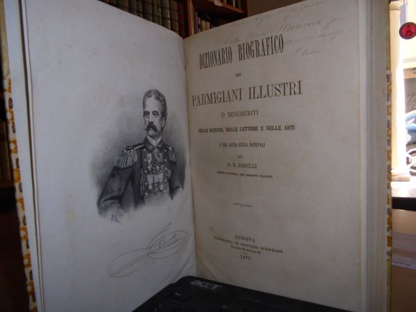 (Parma) DIZIONARIO BIOGRAFICO dei Parmigiani Illustri o Benemeriti