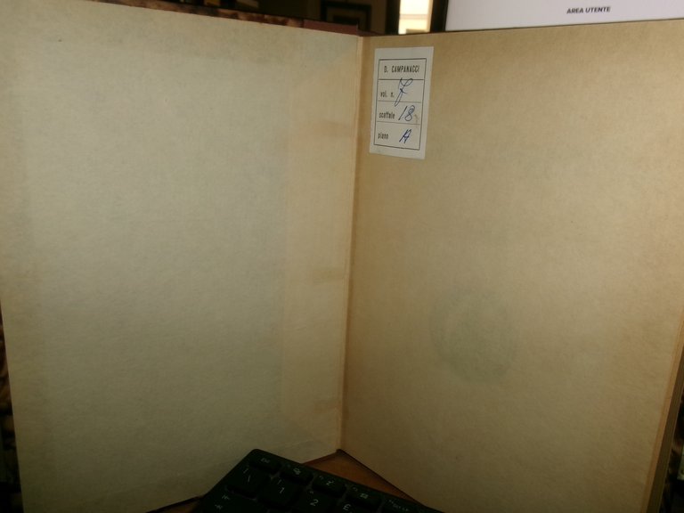 (PARMA) L' Ateneo Parmense 1945-46 volume XVI ex libris Domenico …