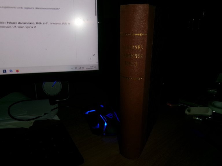 (Parma) L' Ateneo Parmense 1953 con ex libris Domenico Campanacci