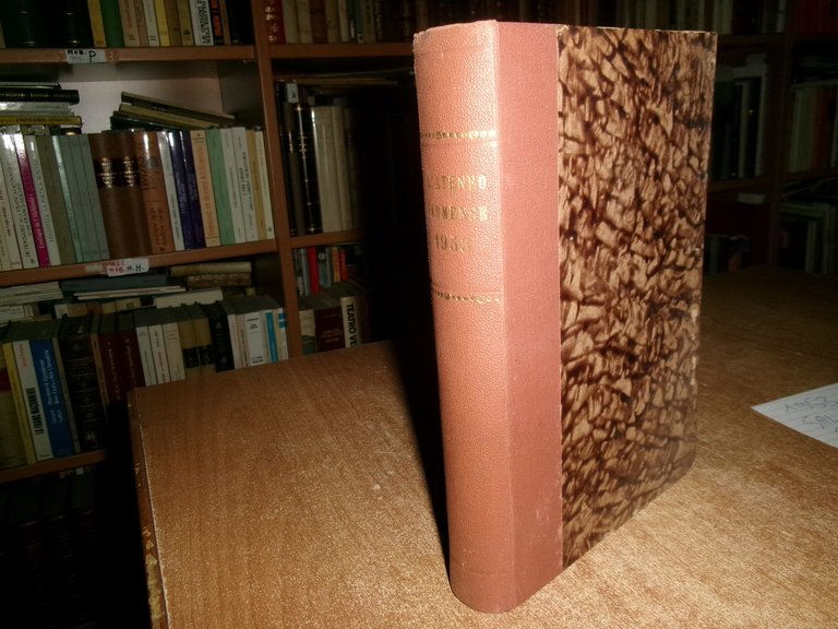(Parma) L' Ateneo Parmense 1953 con ex libris Domenico Campanacci