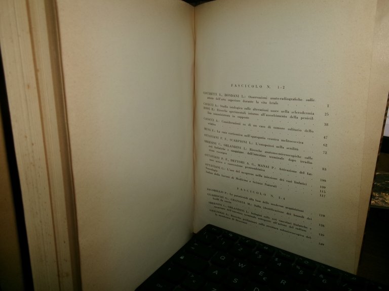 (PARMA) L' Ateneo Parmense 1954 con ex libris Domenico Campanacci