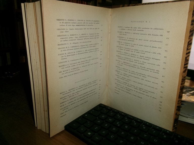 (PARMA) L' Ateneo Parmense 1954 con ex libris Domenico Campanacci