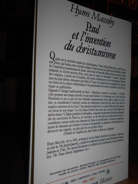 Paul et l' invention du Christianisme