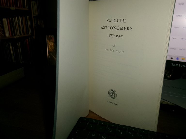 Per COLLINDER. SWEDISH ASTRONOMERS 1477 - 1900. 1970 | Immagine Gallery 2