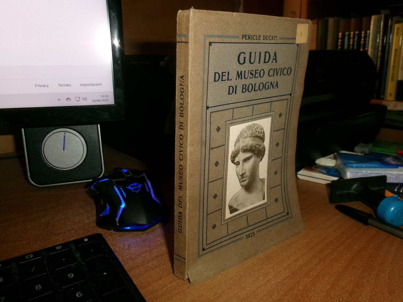 PERICLE DUCATI. GUIDA del MUSEO CIVICO di BOLOGNA 1923