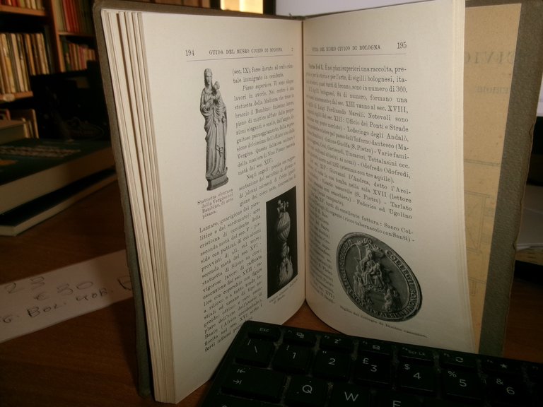 PERICLE DUCATI. GUIDA del MUSEO CIVICO di BOLOGNA 1923