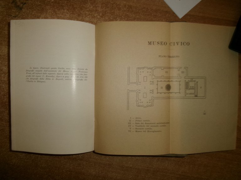 PERICLE DUCATI. GUIDA del MUSEO CIVICO di BOLOGNA 1923