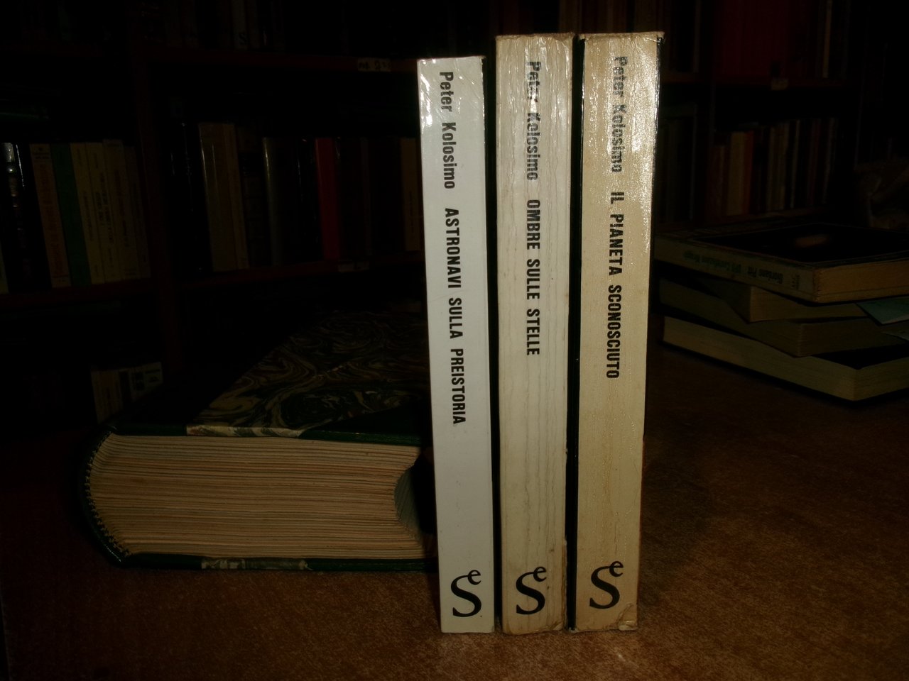 PETER KOLOSIMO. Il Pianeta sconosciuto. Ombre sulle stelle. Astronavi sulla...