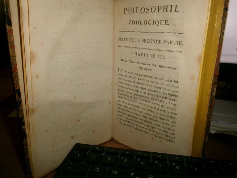 Philosophie zoologique, ou Exposition... - Lamarck, J.B.F.A. 1809