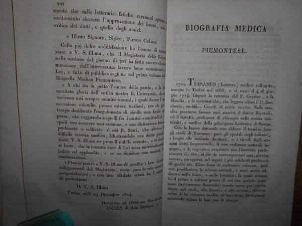 (Piemonte) BIOGRAFIA Medica Piemontese