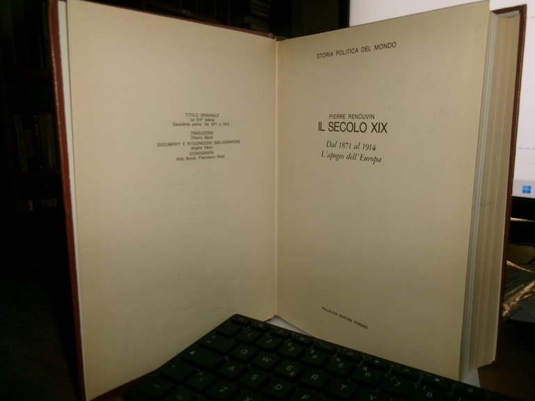 PIERRE RENOUVIN. IL SECOLO XIX Dal 1871 al 1914 L' …