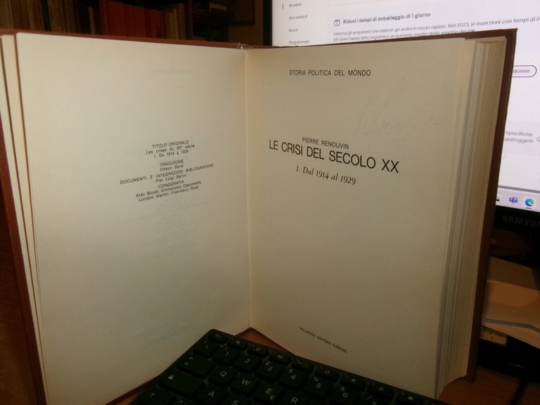 Pierre Renouvin. La Crisi del Secolo XX - 1. Dal …