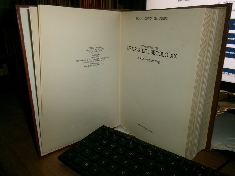 PIERRE RENOUVIN. Le Crisi del Secolo XX dal 1929 al …