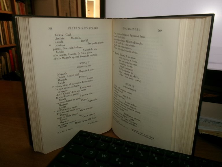 PIETRO METASTASIO. OPERE a cura di Elena Sala Di Felice …
