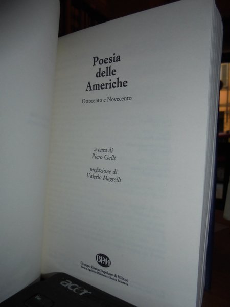 Poesia Italiana del Novecento. Poesia Europea del Novecento. Poesia delle …