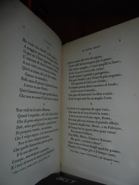 POESIE di Ieronimo Savonarola. Trattato di Frate Ieronimo Savonarola