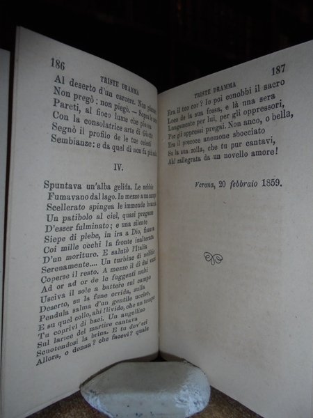 (Poesie) Le prime storie alla santa memoria di Giorgio mio …