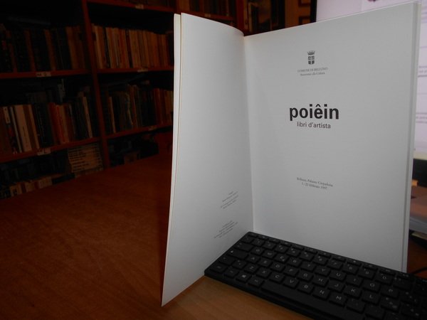 Poiêin: libri d'artista